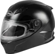 GMAX G4490028 FF-49S FULL-FACE SNOW HELMET BLACK W/ELECTRIC SHIELD 2X