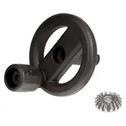 5140117-77 Table Saw Hand Wheel and Bevel Gear for DW745 Type 1 DW745 Type 2 DW745-AR Type 1 DW745-B2 Type 1 black