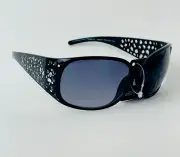 Fashion Sunglasses for Women Wrap Gradient 100% UVA-UVB Protection, Black WellFl