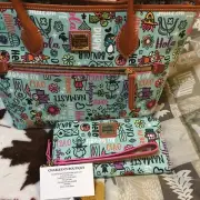 Disney Dooney & Bourke Small World tote & Wallet NWTS