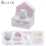 【震撼精品百貨】角落生物 SUMIKKO GURASHI~SAN-X角落生物造型桌上收納盒附便條&娃娃-白熊*79294