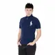 【RALPH LAUREN】RL POLO 經典刺繡大馬短袖POLO衫 上衣-深藍色(百搭爆款/精選舒適/平輸品)