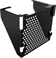 Cooler Master NR200 ATX PSU Bracket, ATX Power Supply Support MasterBox NR200 & NR200P, Modular Mounting Options, Ventilated Design, Easy to Install - Steel, Black
