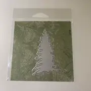EVERGREEN TREE Die Cut & Emboss Paper Crafting Scrapbooking Forest Nature