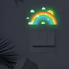 Peel and Stick Glow in The Dark Stickers PVC Wall Stickers Kids Nursery