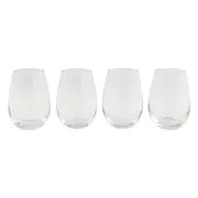 Cellar Tonic 500ml Stemless White Wine Glass - Set of 4