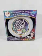 Elf on the Shelf Santa's Enchanted Cookie Plate BRAND NEW NIB