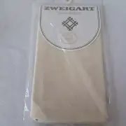 Zweigart Belfast Cross Stitch Fabric 100% Linen 32 Ct. Ivory/ Cream 18x18
