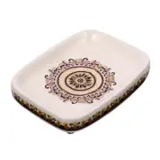 Wall Mounted Hand Soap Dispenser Ceramic Dish Holder Travel