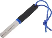 TOYANDONA Fish Hook Grinding File Multi-Purpose Handheld Sharpening Stone Fishing Hook Sharpening File Fishing Hook Sharpening Stone Fishing Hook Sharpener Stone Fish Sharpener Blue Diamond