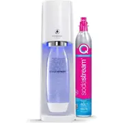 Sodastream E-Terra Starter Pack Soft Fizzy Drink Sparkling Electric Maker Soda Stream White