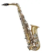 Blessing BAS-1287 Alto Saxophone (Eb) in Clear Lacquer Finish