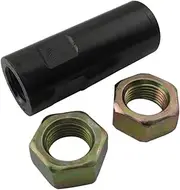 Xuanqingyi Store 2PCS Ball Joint Tie Rod End Pipe with Nut Connect Link Compatible with Montero Compatible with Pajero 2 MK2 V20 V30 V40 L200 Compatible with Triton MB166769