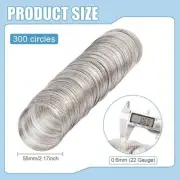 300 Loops Memory Wire for Bracelet Making Jewelry Wire Memory Beading Steel
