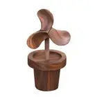 Windmill Essential Oil Diffuser Wooden Air Humidifier Aromatherapy Home Decor