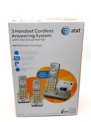 AT&T 3 Handset Cordless Answering System - New in Box