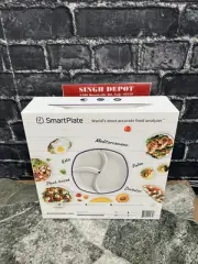 Smartplate Scale - Plate Portion Control System Device and White Color