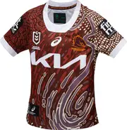 Junior's NRL Brisbane Broncos 2024 Replica Indigenous Jersey