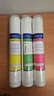New Pure Blue H2O 3PC Reverse Osmosis System Replacement Filters Stages 1, 2 & 4