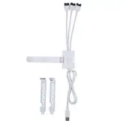 Lian Li USB 2.0 1-to-3 Hub Type A Male Port White
