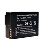 Battery For DMW-BLC12PP Panasonic Lumix DMC-FZH1 DMC-GX8 H GX8P GX8K DMC-FZ330