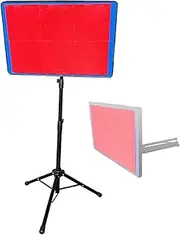 Table Tennis Rebound Board,Portable Ping Pong Rebounder,360° Adjustable Angle,for Home School Club