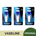 3x VASELINE 10g LIP BALM ORIGINAL (CARDED)