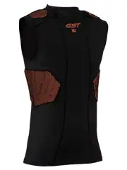 Wilson Men's GST Football 5-pad Compression Impact Padded Shirt, Black, Large