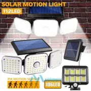 90000LM LED Solar Street Light PIR Sensor Outdoor Garden Security Wall Lamp IP65