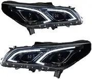 Compatible For Sonata 9 2015-2018 Car Front Lamp Upgrade E Style Design Auto Led Headlights Assembly Projector Lens Tool Accessories