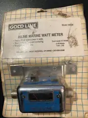 Gold Line Inline Watt Meter 0-50W 50 OHM 0-30 MHz