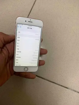 二手蘋果 APPLE iPhone 6s 64GB 4.7吋 (玫瑰金色) IOS 11.4 (B153)