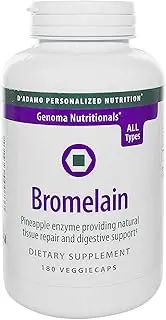 D'Adamo Personalized Nutrition - Bromelain 180 vcaps