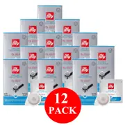 12 x illy Decaf Espresso Pods 18pcs