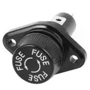 AC 600V 30A 2 Terminal Panel Mounting 10 x 38mm Fuse Holder Socket