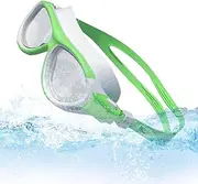 Goggles for Swimming - Anti-Fog Swim Goggles - Leak-Proof Clear Vision Adjustable Pool Glasses for Sports Diving Women Outdoor Activities Training Beach Adults Snorkeling