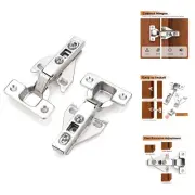 Full Overlay Soft Opening Face Frame Mounting Concealed Hinges, 105 Degree Ki...