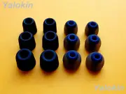 12pcs (BMF-B) S/M/L Memory Foam & Round Eartips for Plantronics Backbeat Go 2 3