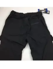 NEW Mens Black Gerry Ski Snow-Tech Snowboard Pants Fleece Lined Size LARGE