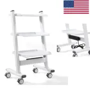 3 Tier Dental Medical Tool Cart Trolley Mobile Instrument Cart T3-3