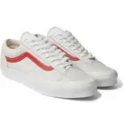 Vans OG Style 36 LX Canvas-Trimmed Leather Men 7.0 Wmn 8.5