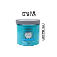 在飛比找有閑購物優惠-現貨 Loreal 萊雅 茶樹清新髮霜 1000ml 去屑 