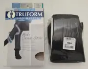 Truform Compression Men's Casual Socks *15-20mmHg Knee High 1933 Medium Black