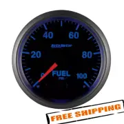 Auto Meter 5671 Elite 2-1/16" Stepper Motor Fuel Pressure Gauge, 0-100 PSI