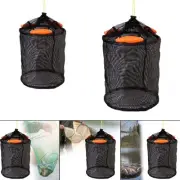 Float Fishing Basket Cage Netting Supplies Tackle Multifunction Foldable Cage