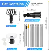 High Ceiling Light Bulb Changer 12FT Assembled Light Bulb Extension Pole weHpK