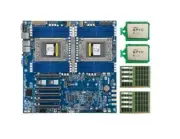 Gigabyte MZ71-CE1 (rev. 3.x/4.x) With 2x AMD EPYC 7532 CPU ，512GB DDR4 RAM