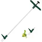 EVEAGE Weed Puller Stand Up Weeder Hand Tool Long Handle Standard 39.5" Green