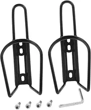1 Set Water Bottle Cage for Mountain Bike Durable Bicycle Drink Holder for Secure Bottle Storage Includes Holders Screws and Wrench for Cycling and Scooter Adventures
