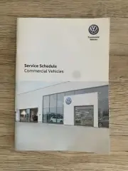 VW Volkswagen Commercial Vehicles Proof Of Service / Service Schedule Book